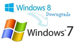 Downgrade from Windows 8 to Windows 7